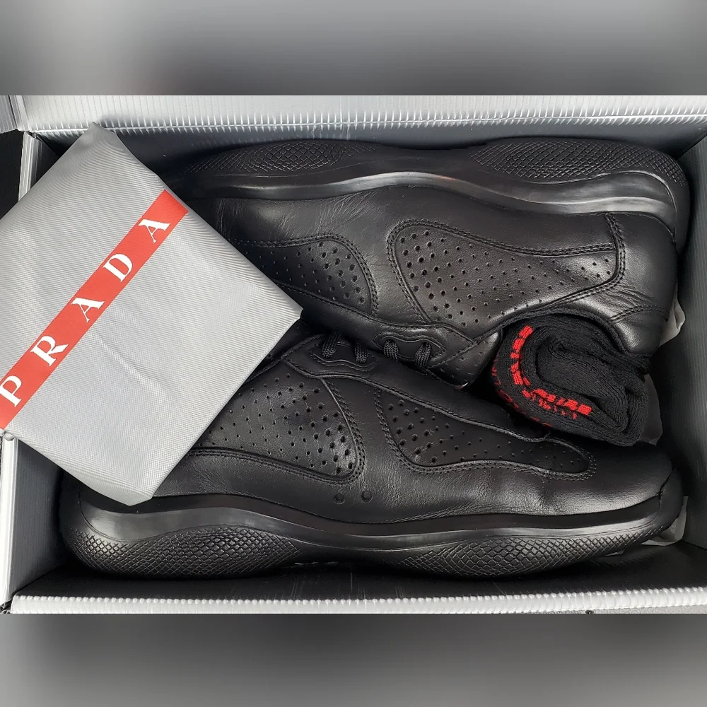 PRADA AMERICAS CUP TRIPLE BLACK ITALY ๐ฎ๐น - Picture 10 of 10